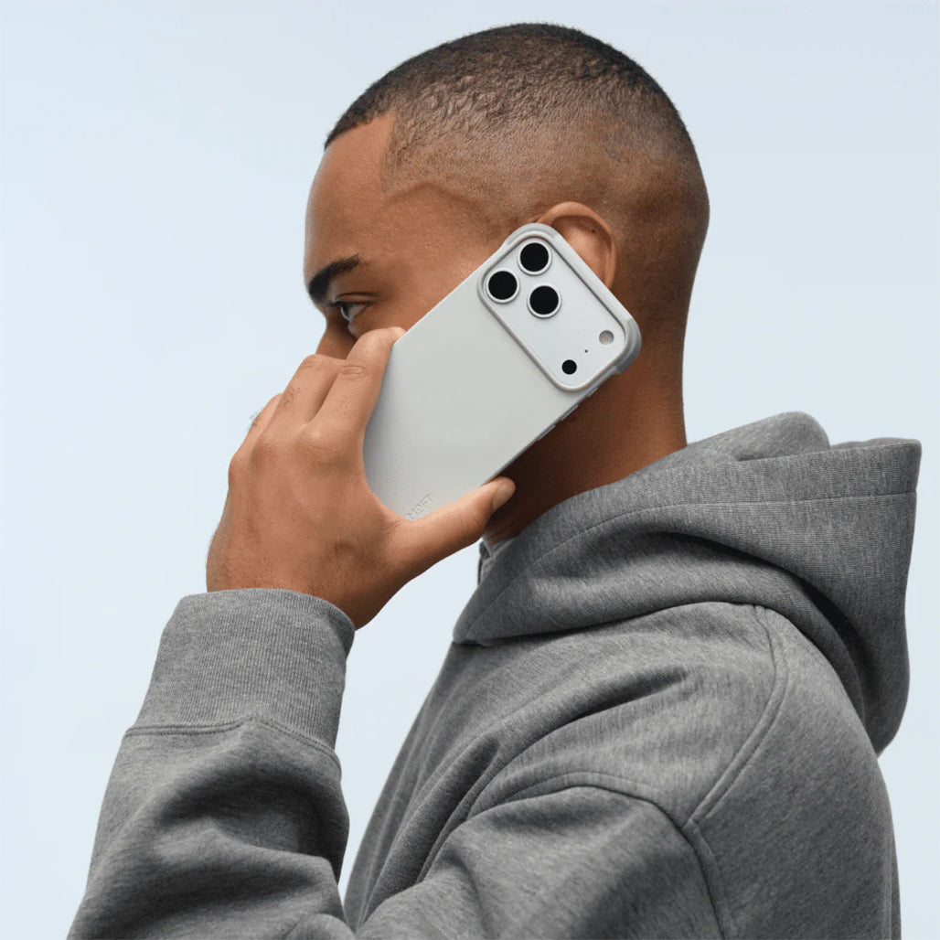 Moft Frame Case MOVAS™ for iPhone 17 Pro / Pro Max – Misty Cove x Cement