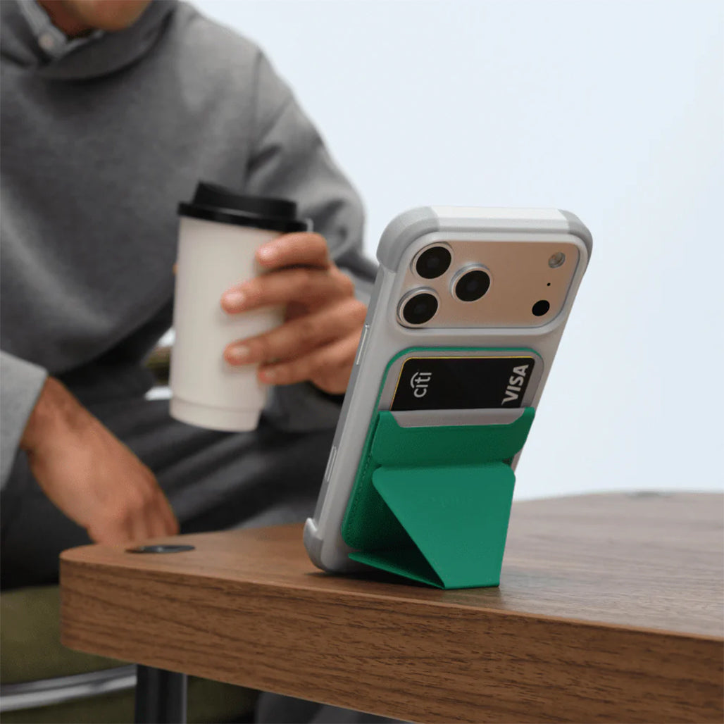 Moft Frame Case MOVAS™ for iPhone 17 Pro / Pro Max – Misty Cove x Cement