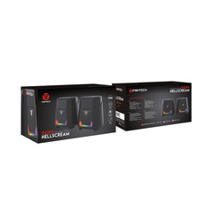Fantech HELLSCREAM GS205 RGB Gaming & Music Speaker – Portable 360° Surround Sound