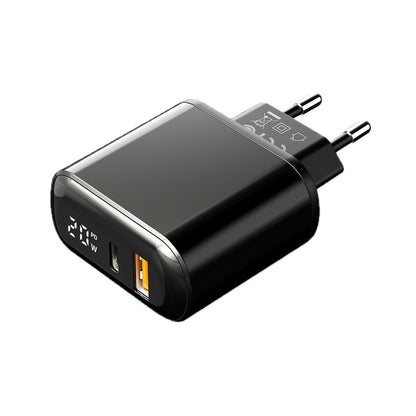 Mcdodo CH-717 Dual Port 20W Fast Charger – PD 3.0 + QC 3.0 with Digital Display