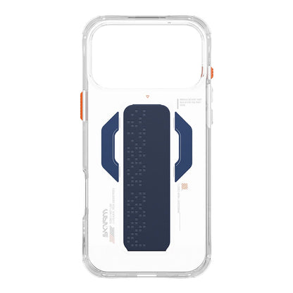 Skinarma HAXA Mag-Charge with Grip-Stand for iPhone 17 Pro / 17 Pro Max - Navy