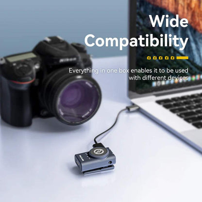Hollyland Lark M2 Wireless Microphone  Lightweight 40-Hour Battery ENC Noise Cancellation 300m Range Multi-Device Compatibility - Combo Version