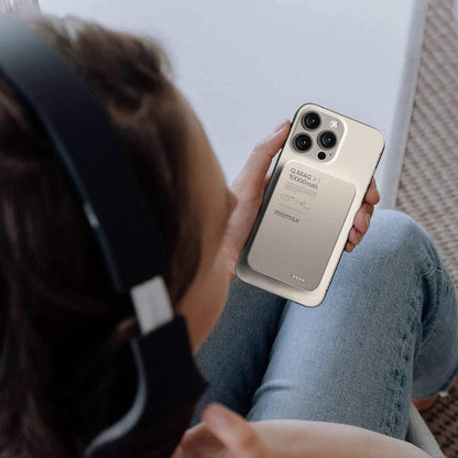 Momax Q.Mag X1 Magnetic Wireless Power Bank 10000mAh