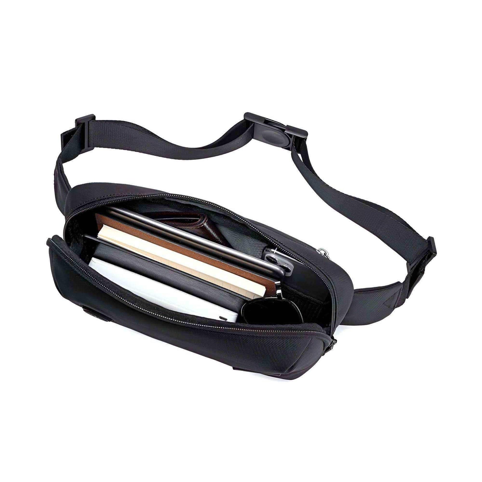 Arctic Hunter Y00557 Waist / Cross Body Bag Water Resistant - Pixel Zones