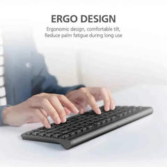 Micropack KM-228W USB-A Slim Wireless Mouse and Keyboard Combo - Pixel Zones