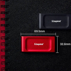 Kingston XS1000 Portable SSD – 2 TB Red