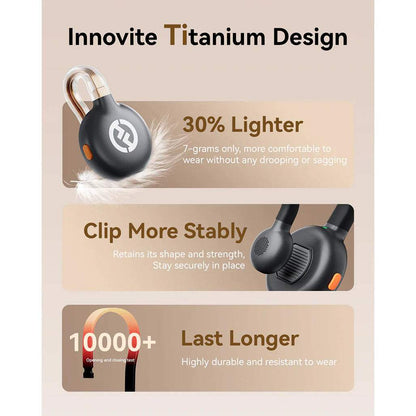 Hollyland Lark M2S Combo - Black - Ultra-Light Wireless Microphone with 30 Hours Battery Life Superior Noise Cancellation & 300m Range
