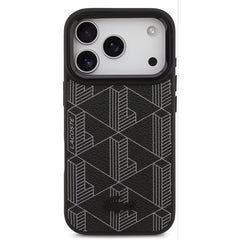 Lacoste MagSafe PU Leather Case with Nomogramme Logo & Camera Stand for iPhone 17 Pro / Pro Max