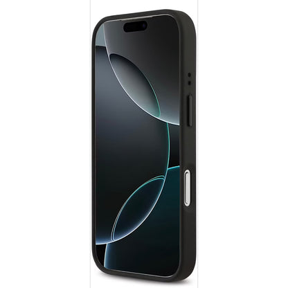 Lacoste MagSafe PU Leather Case with Nomogramme Logo & Camera Stand for iPhone 17 Pro / Pro Max