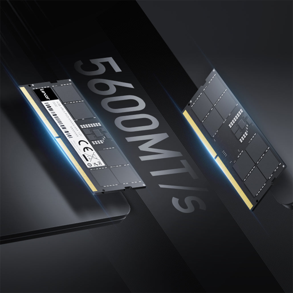 Lexar DDR5 SODIMM Laptop Memory – 16GB - 5600MT/s