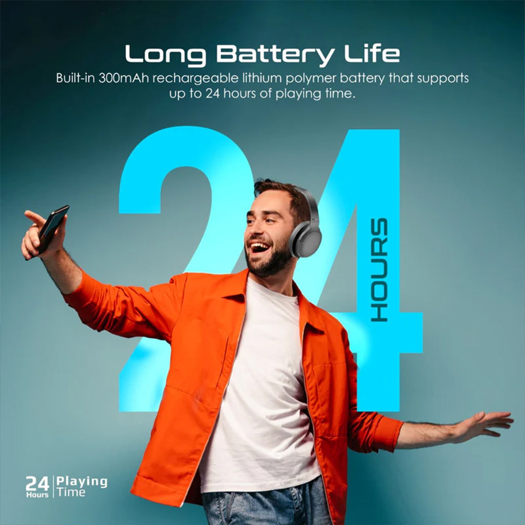 Promate LaBoca-Pro - High Fidelity Over-Ear Wireless Headphones