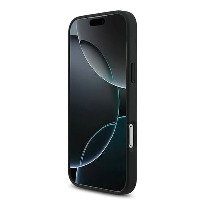 Lacoste MagSafe PU Leather Hard Case with Iconic Petit Piqué Logo for iPhone 17 Pro