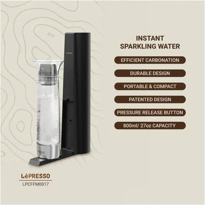 LePresso Carbonator 800 mL LPCFFM0017 – Instant Sparkling Water