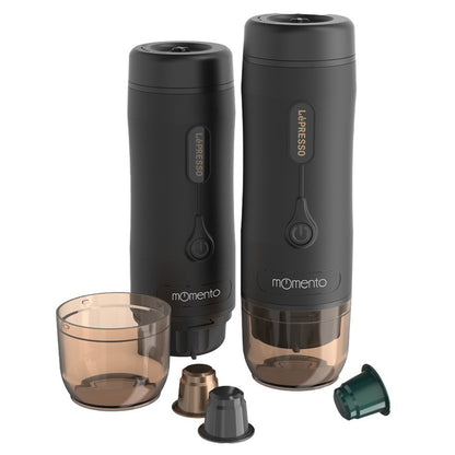 LePresso Momento 2.0 Portable Espresso – 75 W, 200 mL, Type‑C
