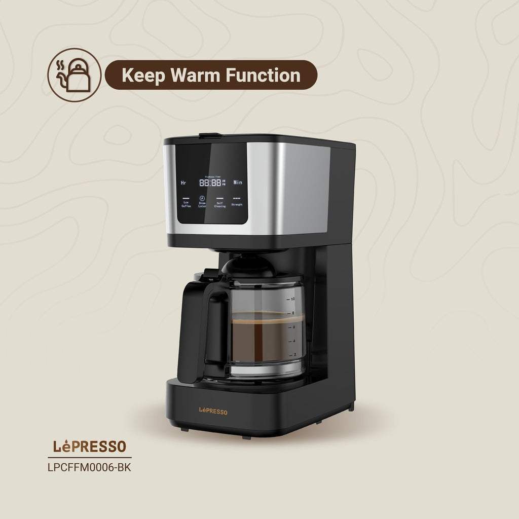 LePresso Rich Brew Coffee Machine Interactive Touch Display