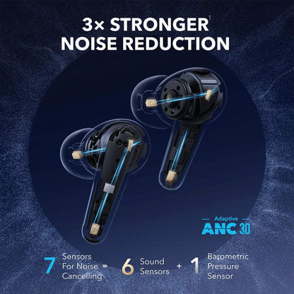 Soundcore by Anker Liberty 4 Pro True Wireless Earbuds with Advanced Noise Cancellation