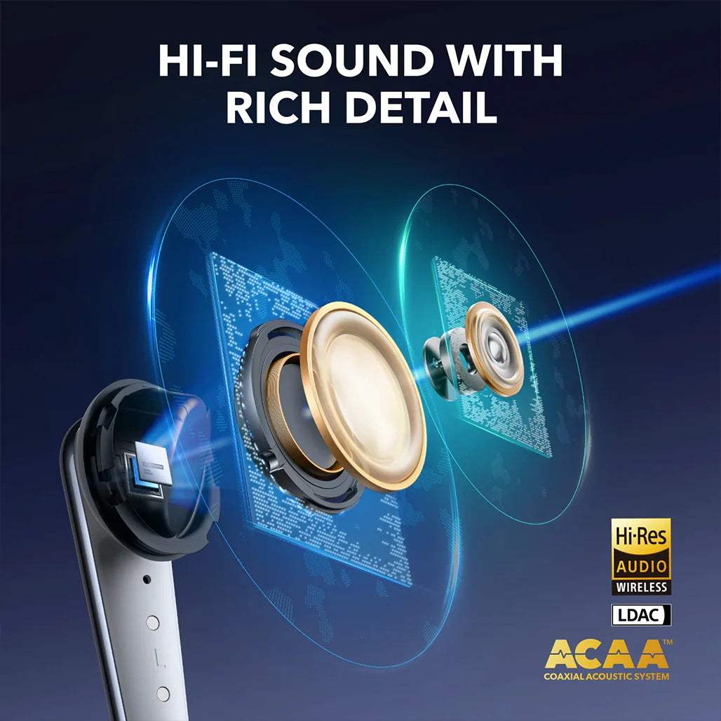 Soundcore by Anker Liberty 4 Pro True Wireless Earbuds with Advanced Noise Cancellation