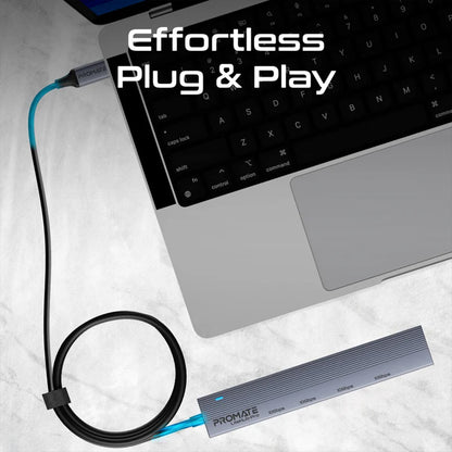 Promate LiteHub-Pro - Multi-Port 10Gbps USB-C Data Hub