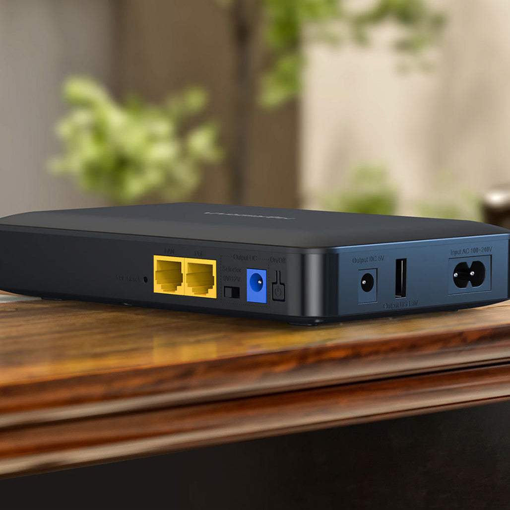 MARSRIVA DC Router UPS 18W 10,000 mAh | KP2 Series