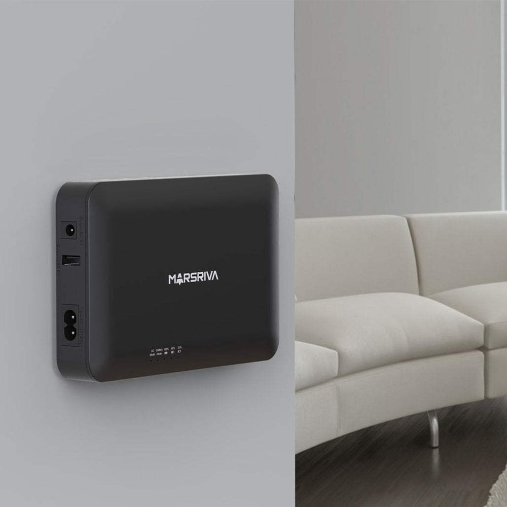 MARSRIVA DC Router UPS 18W 10,000 mAh | KP2 Series