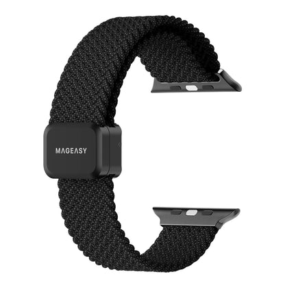 Mageasy Braided Nylon Magnetic Apple Watch Loop