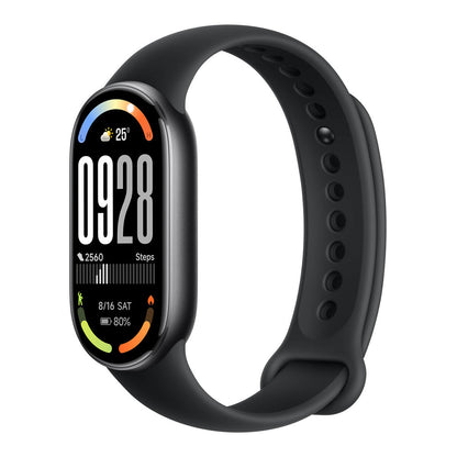Xiaomi Smart Band 10 - Black – AMOLED Fitness Tracker with 150+ Sports Modes & 21-Day Battery