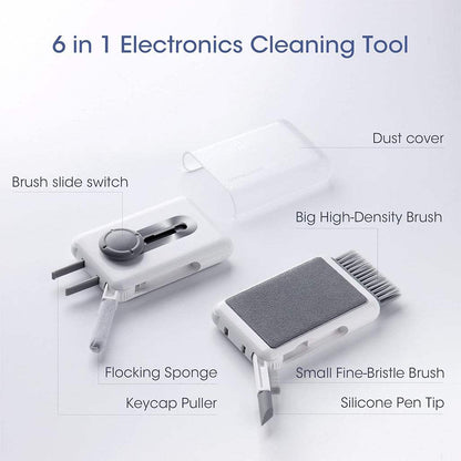 MILLETER 6‑in‑1 Electronics Cleaning Tool – Multi-Purpose Kit