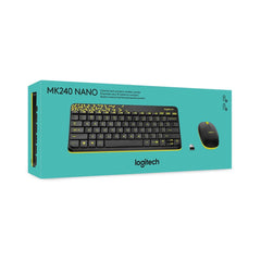 Logitech MK240 - Nano Wireless Keyboard and Mouse Combo