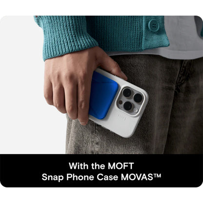 Moft Snap-on Phone Stand & Wallet MOVAS™ – MagSafe Compatible