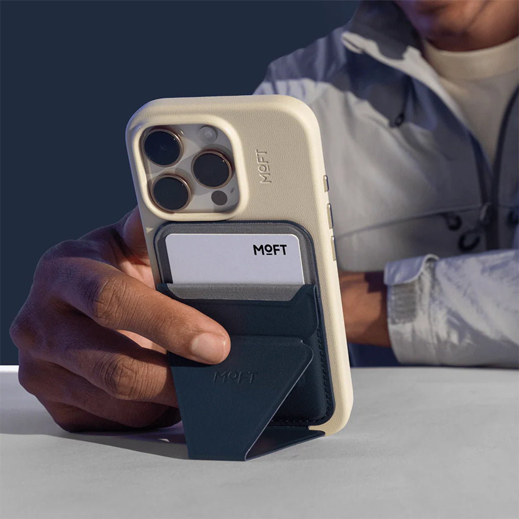 Moft Snap-on Phone Stand & Wallet MOVAS™ – MagSafe Compatible