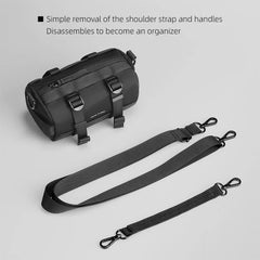 Mark Ryden MotoBarrel – Cylinder Crossbody Bag with Strap for Fashion-Forward Individuals