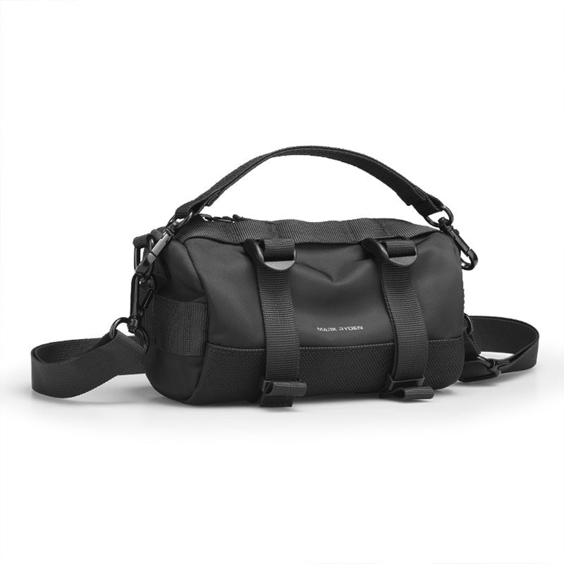 Mark Ryden MotoBarrel – Cylinder Crossbody Bag with Strap for Fashion-Forward Individuals
