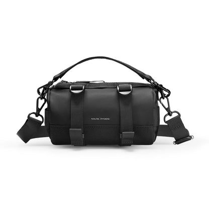 Mark Ryden MotoBarrel – Cylinder Crossbody Bag with Strap for Fashion-Forward Individuals