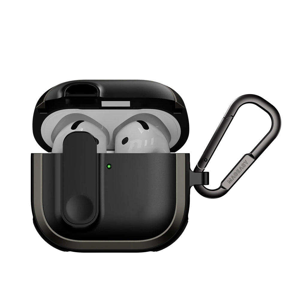 Mageasy Odyssey with Wrist Strap Magnetic Closure AirPods 4 Protective Case