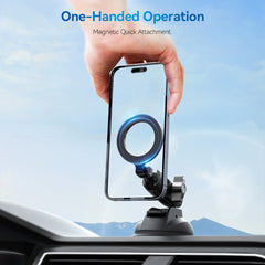 TELESIN Magnetic Suction Car Phone Mount – P3-SUS-02