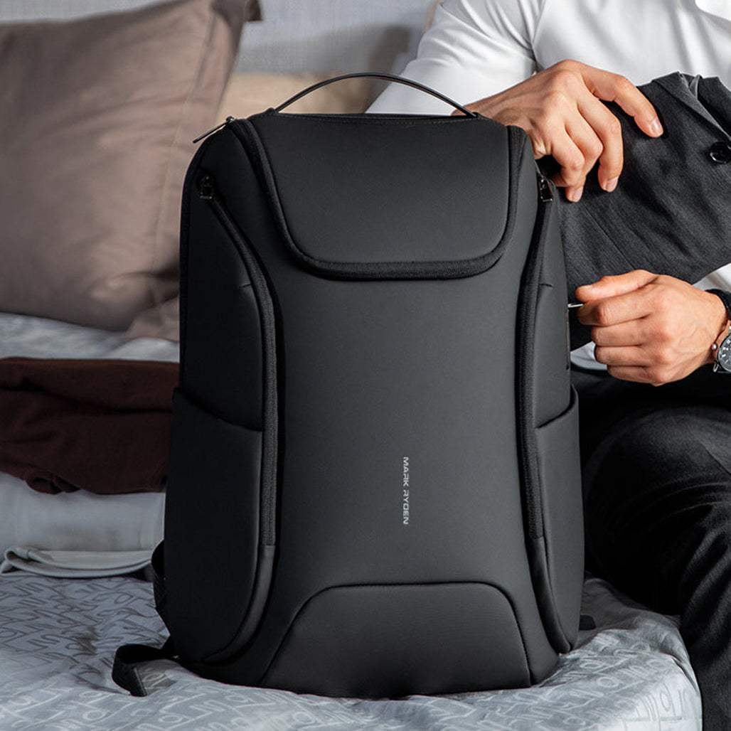 Mark Ryden Waterproof Backpack with USB Charging Port Fits 15.6” Laptop and Tablet - MR9730