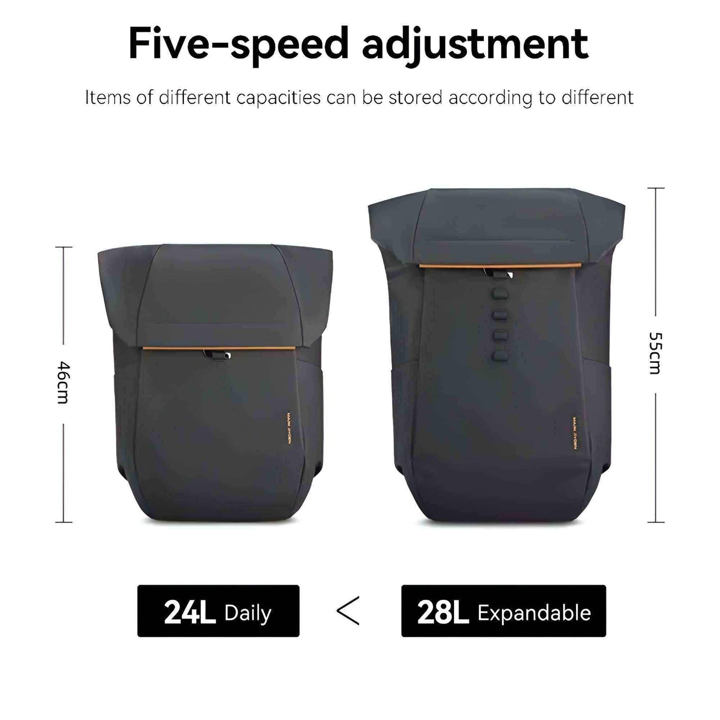 Mark Ryden Urban G1 Laptop Bag 180° Closure Large Capacity Switchable Multi-functional Backpack - Pixel Zones