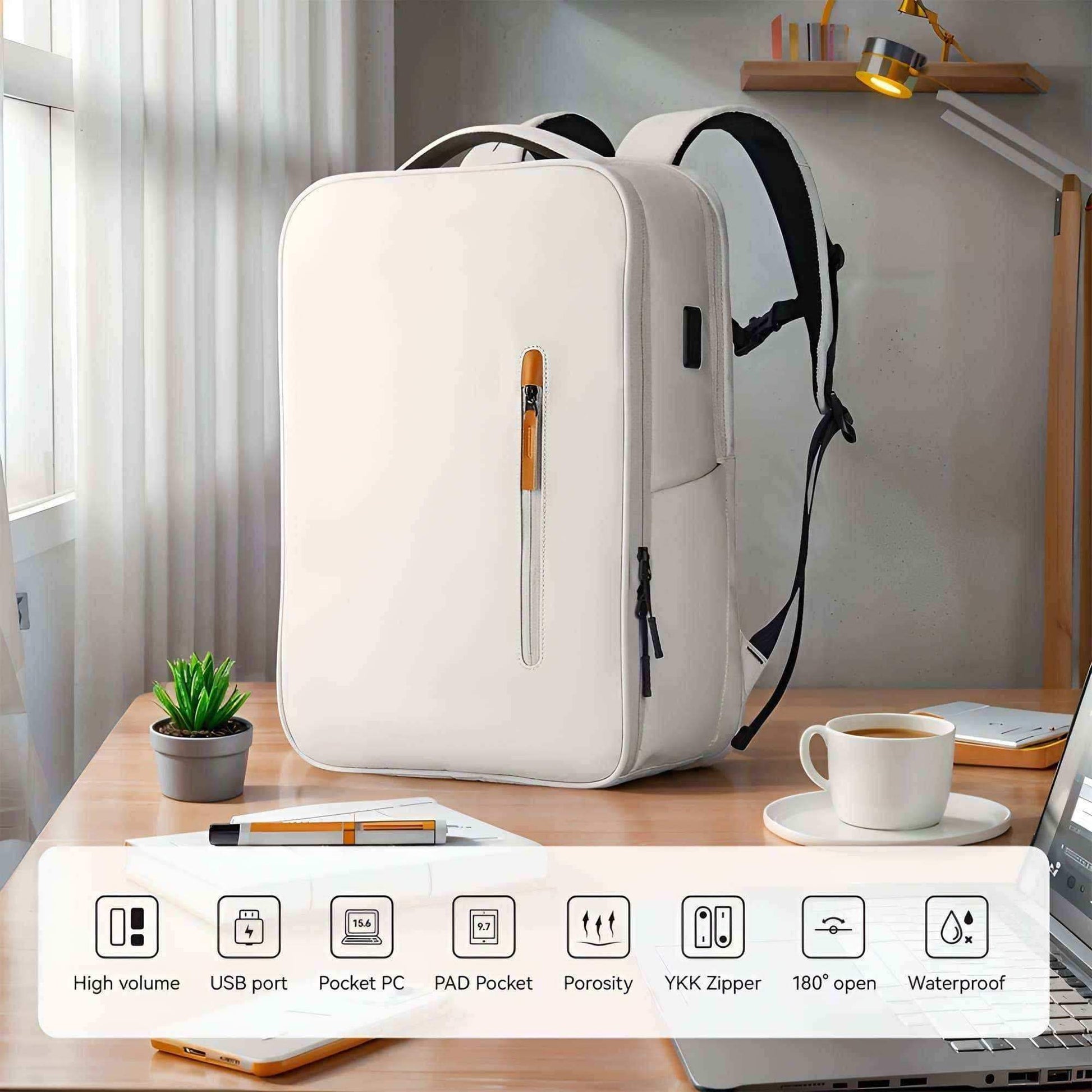 Mark Ryden Urbanity 20L Waterproof Scratch Resistant Laptop Bag with USB Port for 17.3" - Pixel Zones