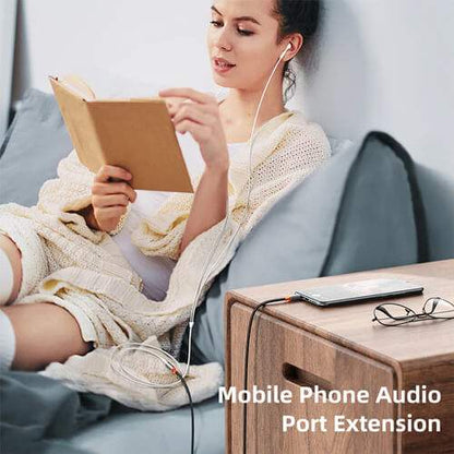 Mcdodo CA-0800 3.5mm Audio Extension Cable (1.2m, Black)