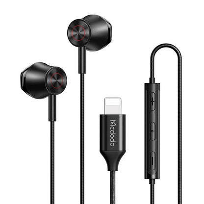 Mcdodo Wired Lightning Aluminum Earphone - HP-408