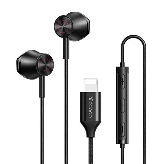 Mcdodo Wired Lightning Aluminum Earphone - HP-408