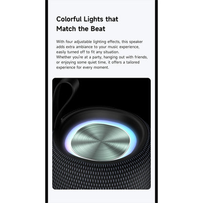 Mcdodo Portable Bluetooth Speaker with Colorful Lights - BS-1410