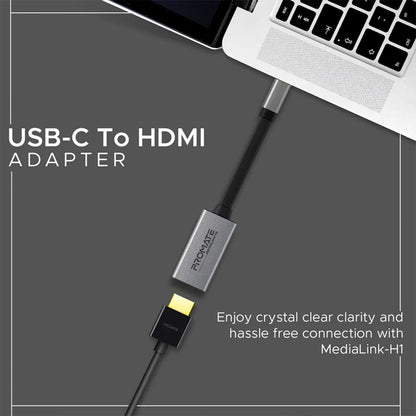 Promate MediaLink-H1 - High Definition USB-C to HDMI® Adapter