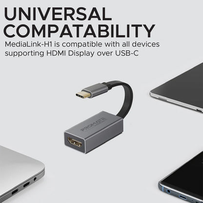 Promate MediaLink-H1 - High Definition USB-C to HDMI® Adapter
