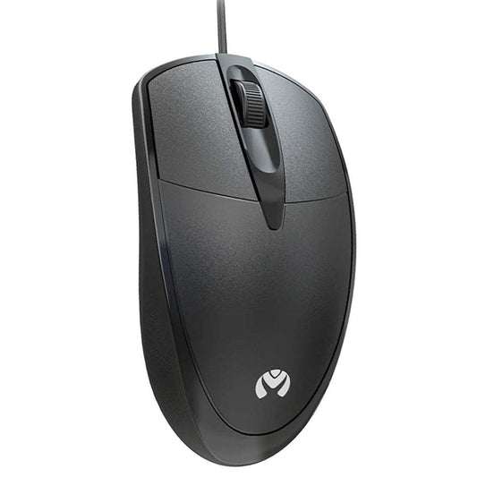 Mikuso MOS-371U Wired Optical Mouse – 1200 DPI, USB, Black