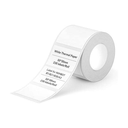NIIMBOT White Labels 5x3 cm 230 Pieces for B1 Label Printers