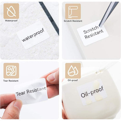 NIIMBOT White Labels 5x3 cm 230 Pieces for B1 Label Printers