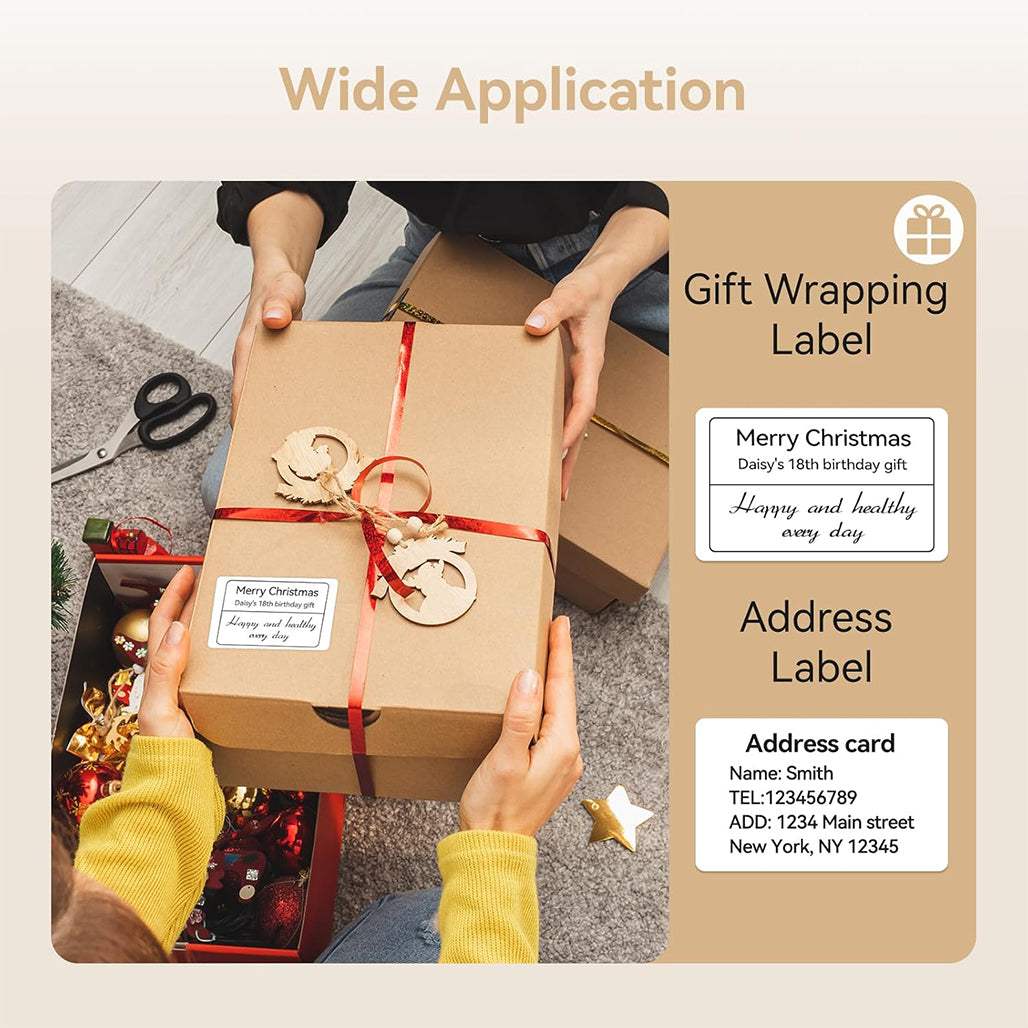 NIIMBOT White Labels 5x3 cm 230 Pieces for B1 Label Printers