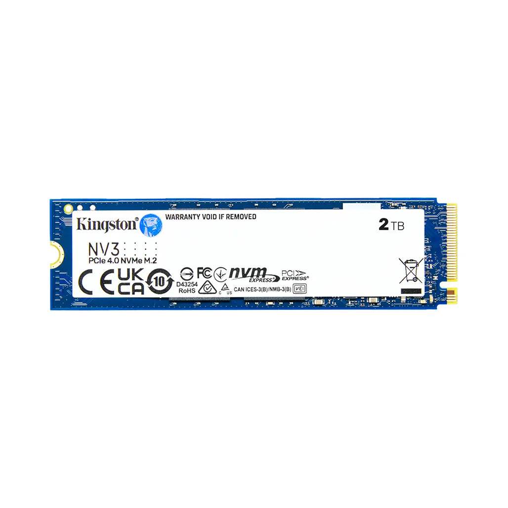 Kingston NV3 PCIe Gen 4x4 NVMe SSD High-Speed Storage Up to 6,000MB/s