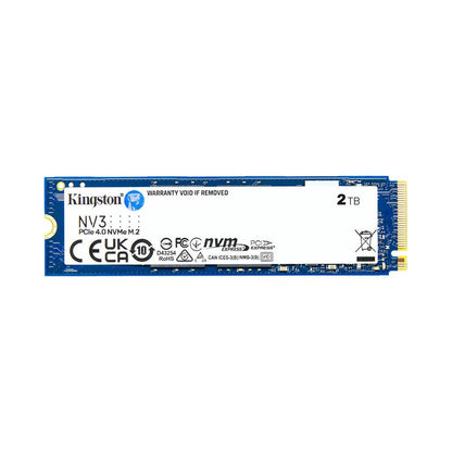 Kingston NV3 PCIe Gen 4x4 NVMe SSD High-Speed Storage Up to 6,000MB/s